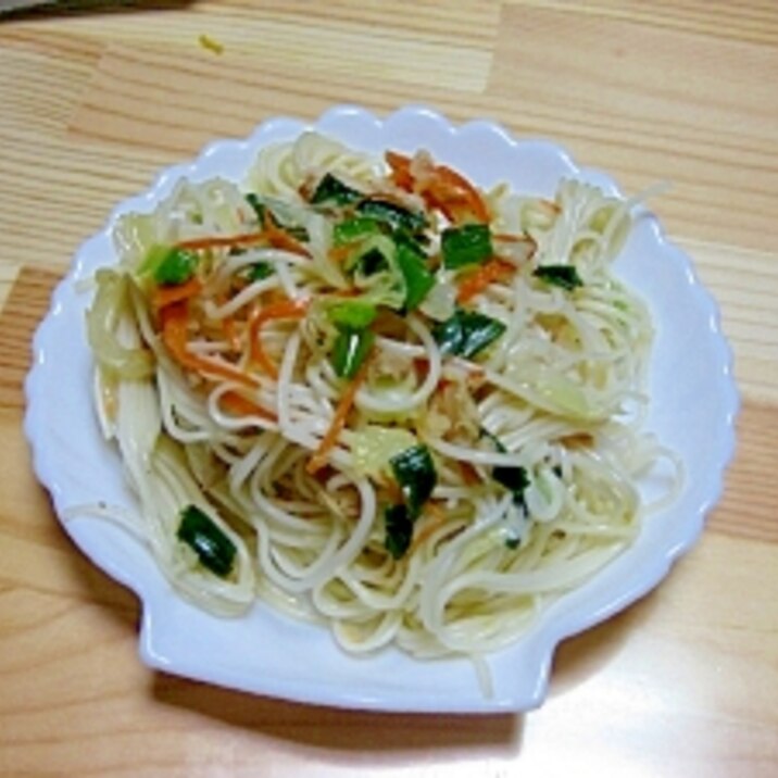 そうめんチャンプルー